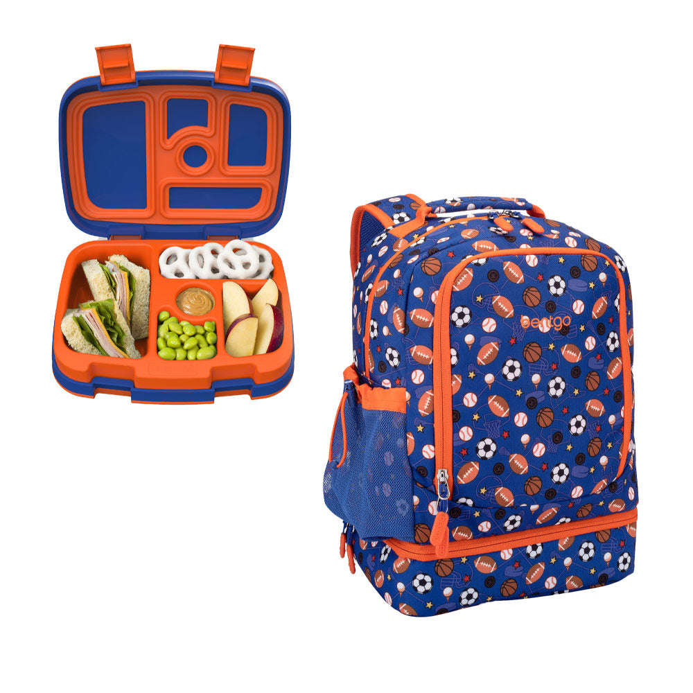 Bentgo Kids Prints Lunch Box & Backpack