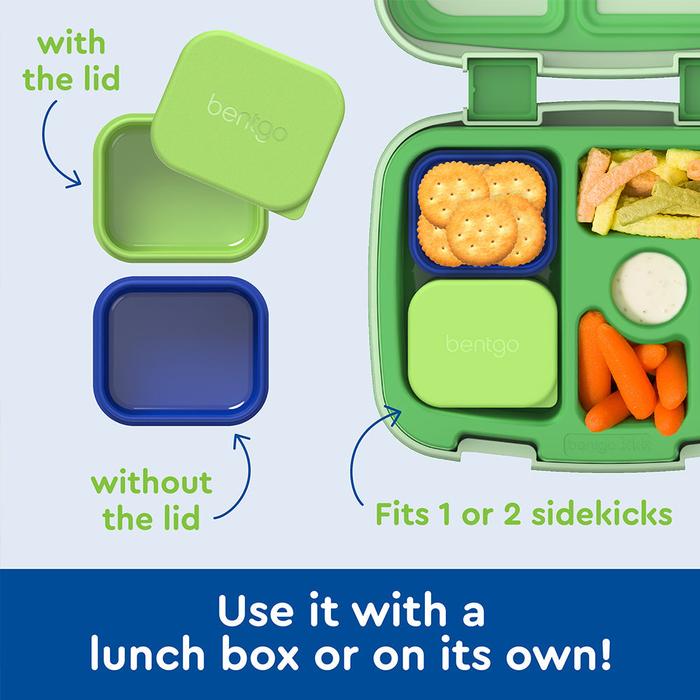 Bentgo Kids Sidekicks 2-Pack Silicone Container Set