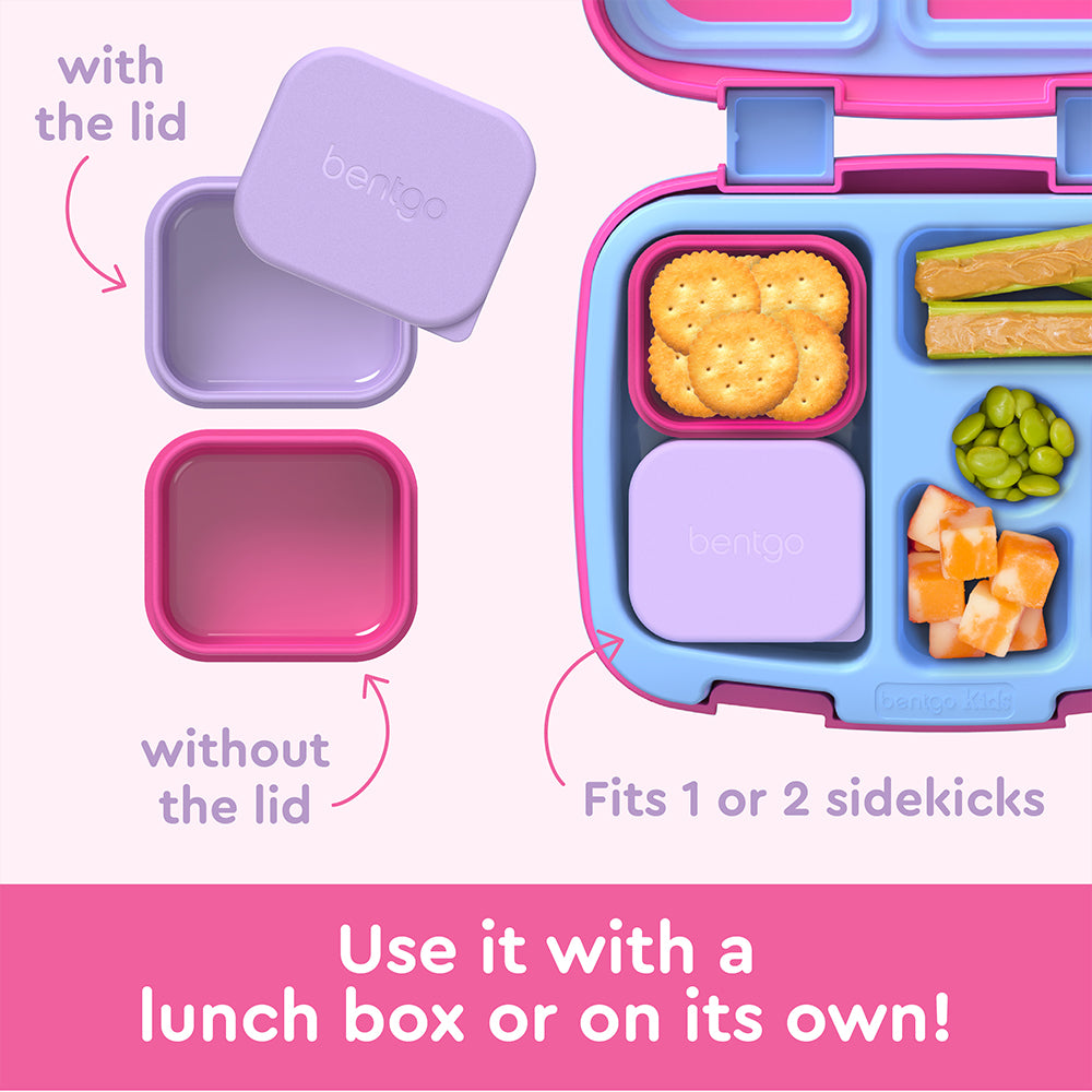 Bentgo Kids Sidekicks 2-Pack Silicone Container Set