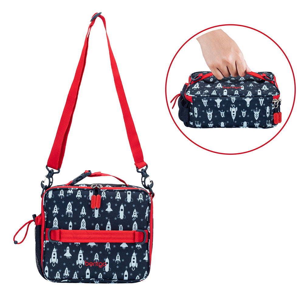 Bentgo Kids Prints Lunch Box, Lunch Bag, & Ice Packs