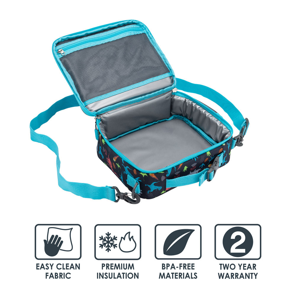 Bentgo Kids Prints Lunch Box, Lunch Bag, & Ice Packs