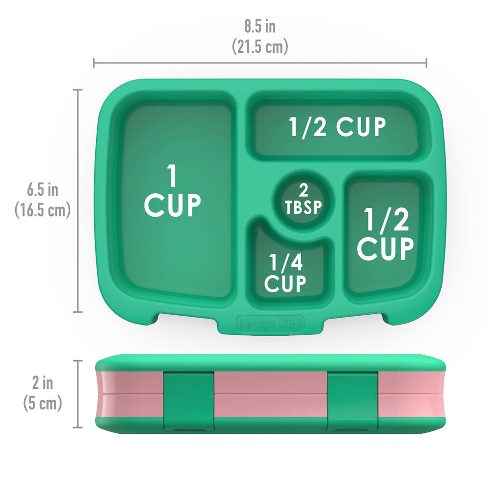 Bentgo Kids Prints Lunch Box, Lunch Bag, & Ice Packs