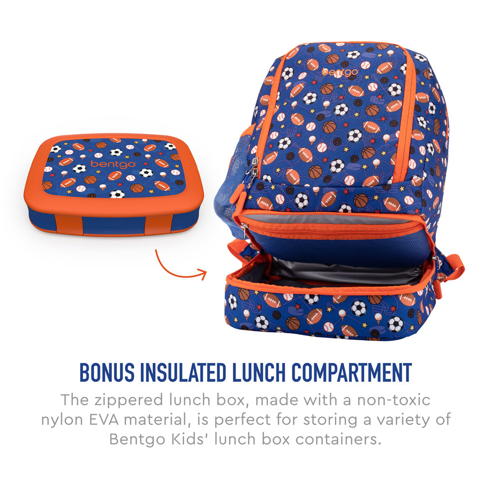 Bentgo Kids Prints Lunch Box & Backpack