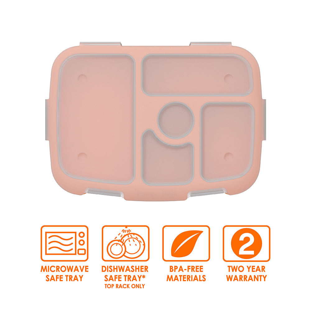 Bentgo Kids Prints Tray with Transparent Cover